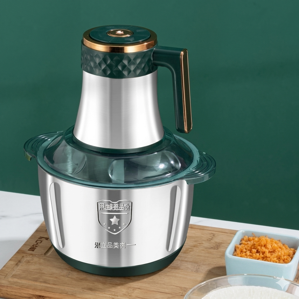 STAINLESS STEEL FOOD CHOPPER